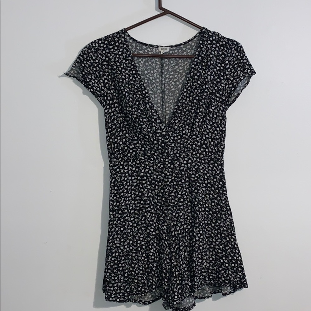Garage wrap romper